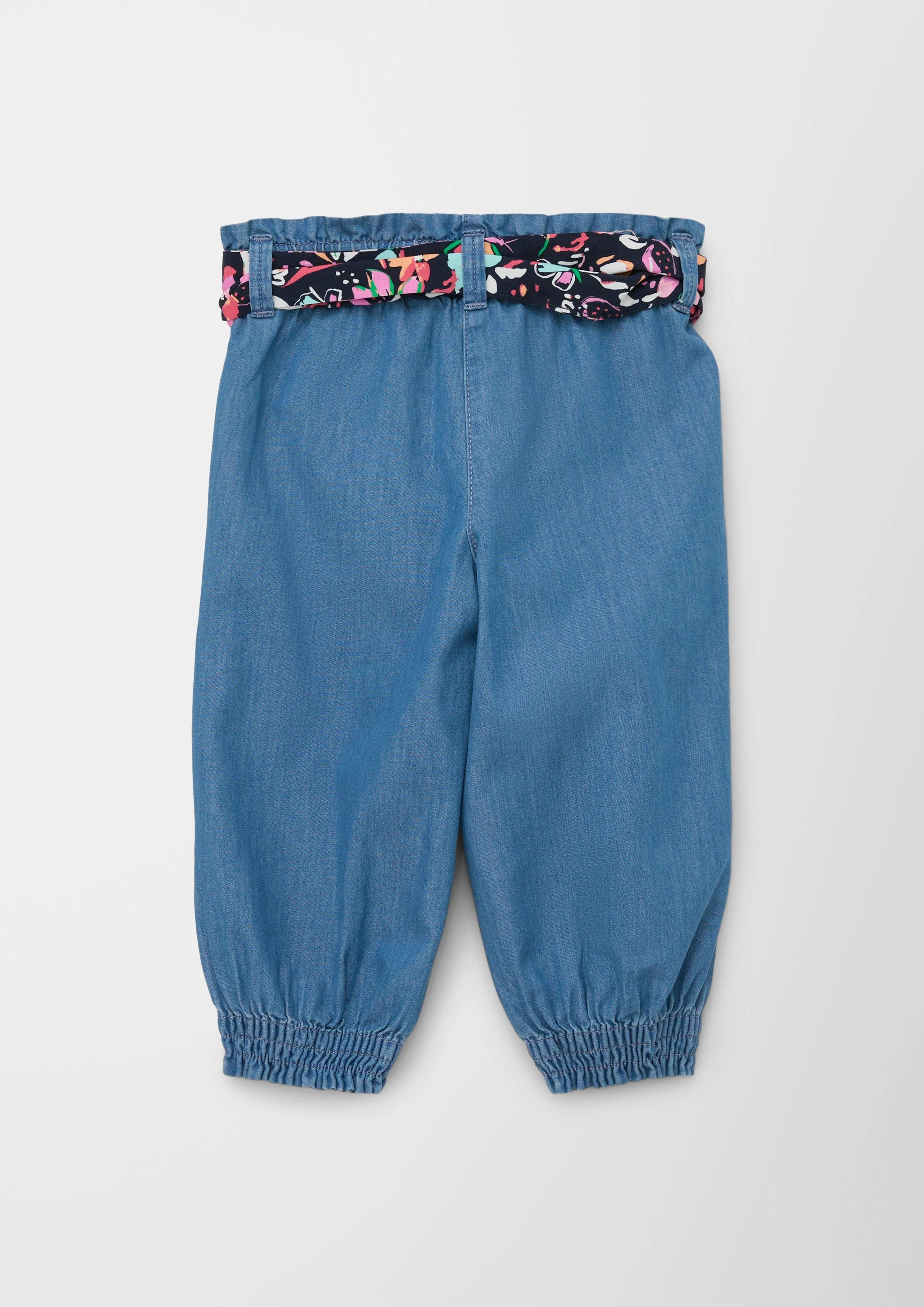 Regular : pantalon bouffant en denim léger